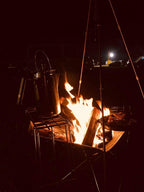 CAMPINGMOON MTG-A MTG-TSA MTG-TLA Bonfire Grill Stainless Steel A Series