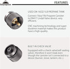 CAMPINGMOON Z22 Propane Canister Adapter