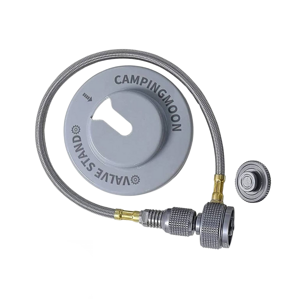 CAMPINGMOON Z28 Two Outlet Adapter Hose Connector Propane