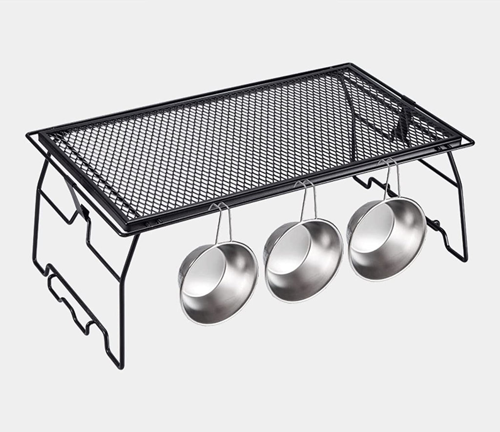 CAMPINGMOON T238 High-Quality Stackable Steel Mesh Table