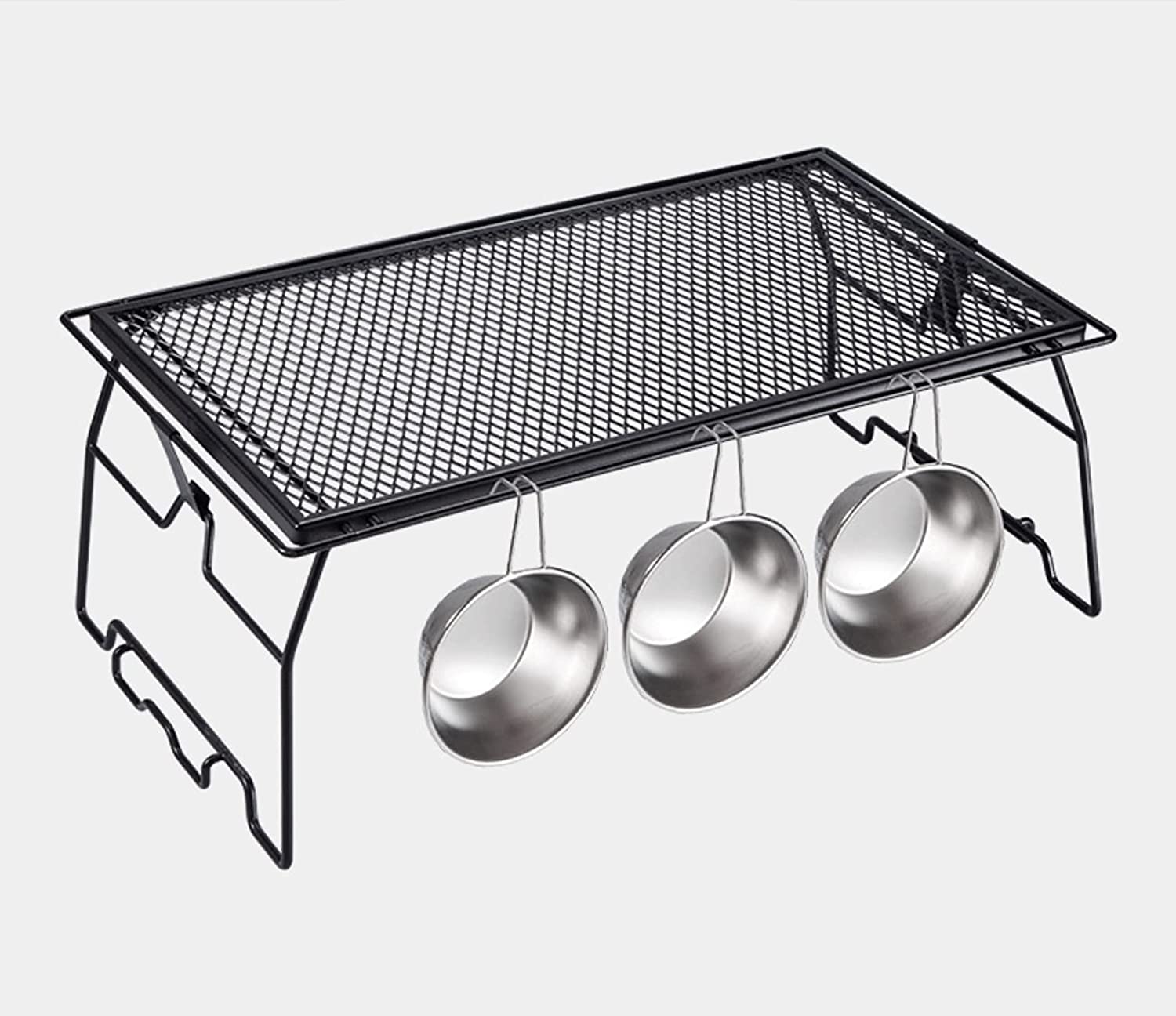 CAMPINGMOON T238 High-Quality Stackable Steel Mesh Table
