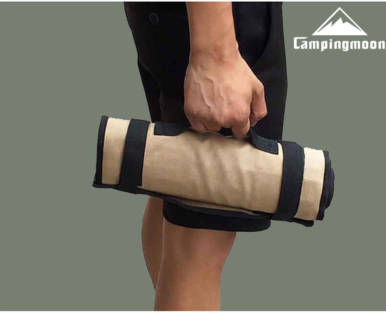 CAMPINGMOON B-126 Small Tent Peg Storage Canvas Carry Bag