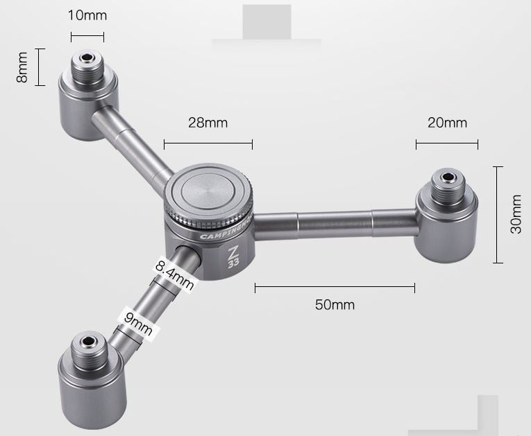 CAMPINGMOON Z34 Screw Type adapter (1 turn 4) Output