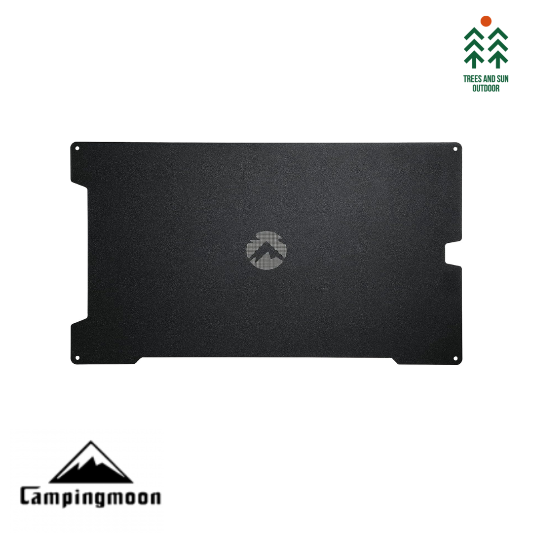 CAMPINGMOON T-2308 Aluminum Alloy Field Rack Steel Top Plate Table