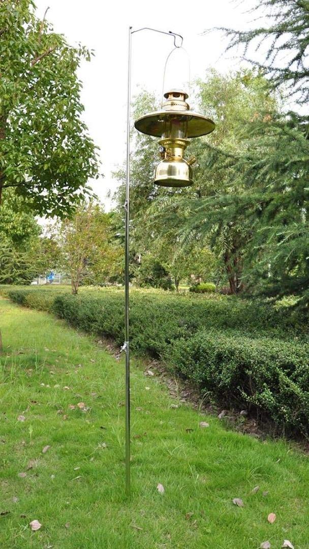 CAMPINGMOON D-243 Stainless Long Lantern Stand With Tripod