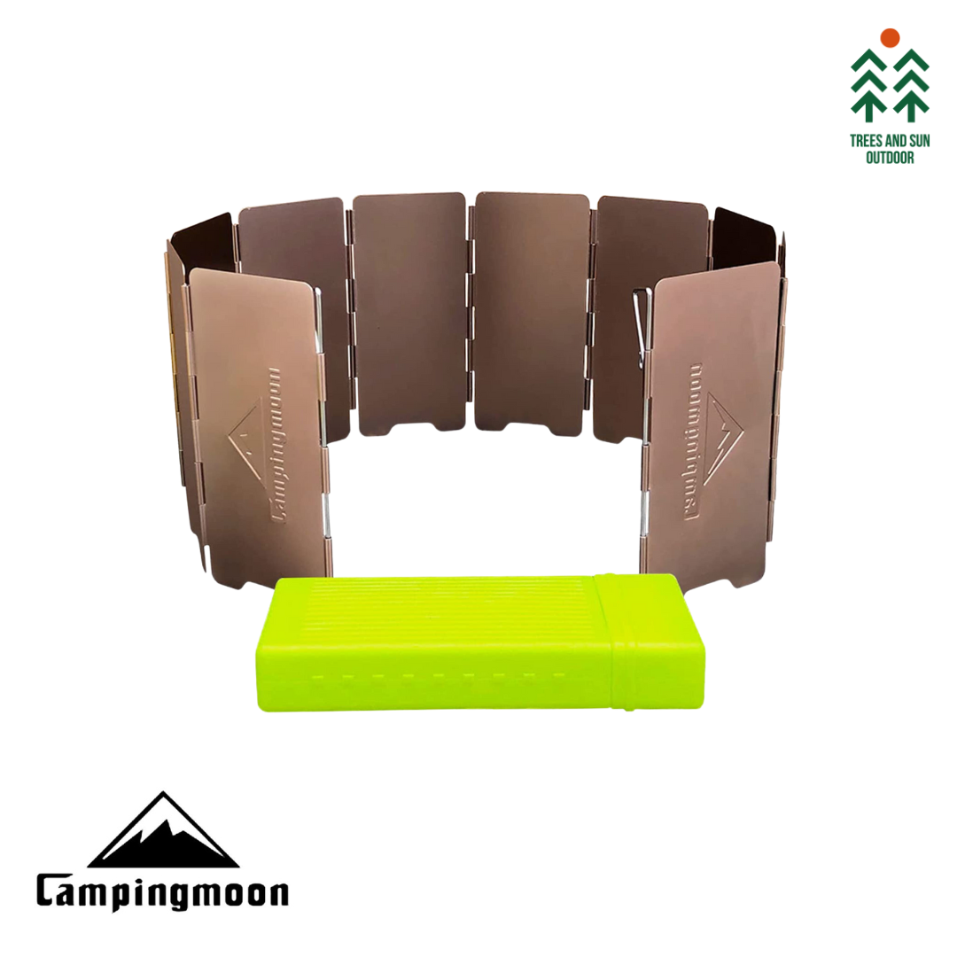 CAMPINGMOON YD-8 Small Cooking Windshield Aluminium Plate
