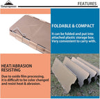 CAMPINGMOON YD-8 Small Cooking Windshield Aluminium Plate