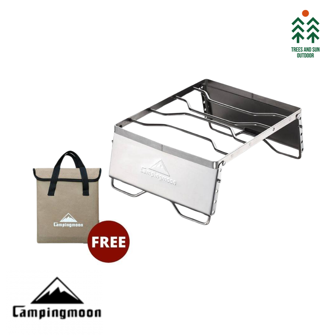 CAMPINGMOON MS-1018 Wind Prevention Stove Shelf