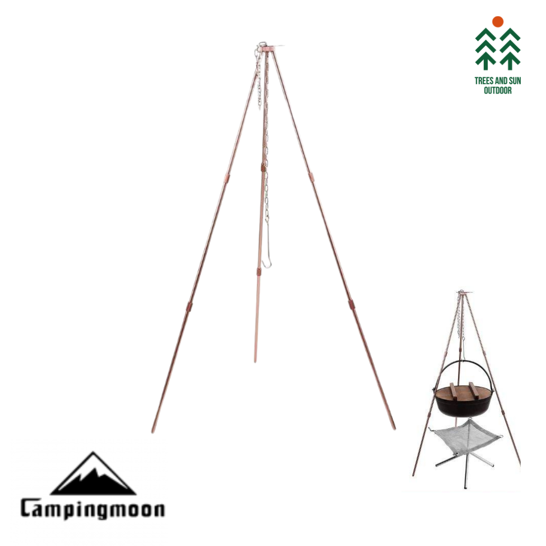 CAMPINGMOON MS-080 Aluminium Tripod (Three Knots)