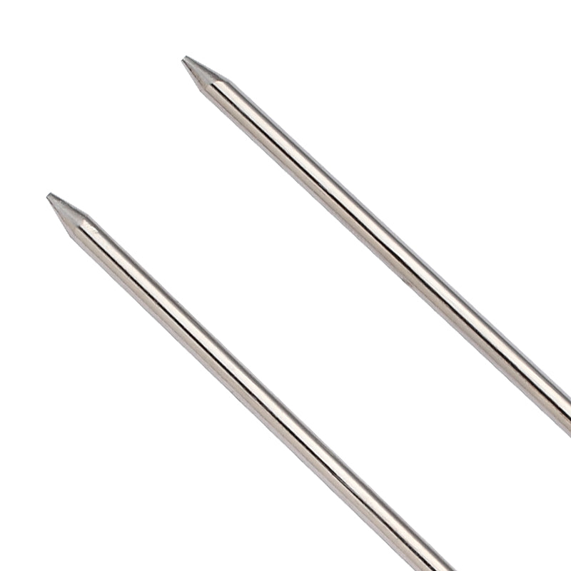 CAMPINGMOON MK-8 Steel Double Grill Roast Needle 8 Pcs BBQ