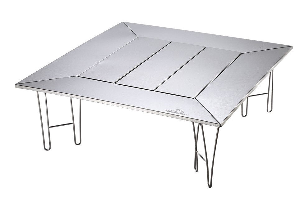 CAMPINGMOON T503 Folding Sit Around Table BBQ Bonfire