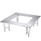 CAMPINGMOON T503 Folding Sit Around Table BBQ Bonfire