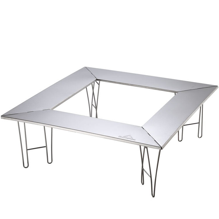 CAMPINGMOON T503 Folding Sit Around Table BBQ Bonfire