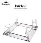 CAMPINGMOON T503 Folding Sit Around Table BBQ Bonfire