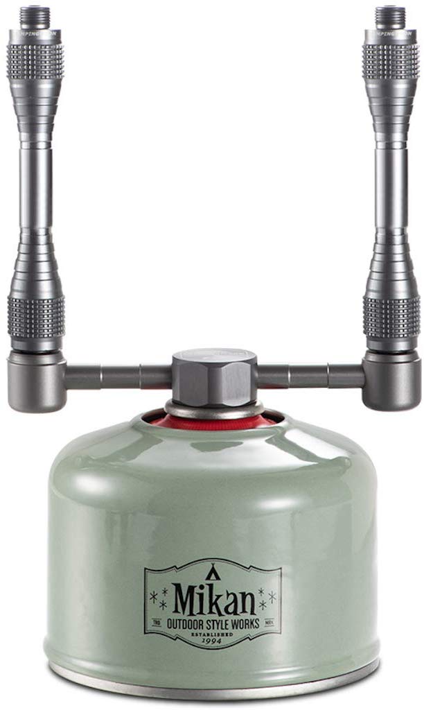 CAMPINGMOON Z27 (12cm) Gas Lantern Extension Pole Rod