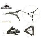 CAMPINGMOON Z41 Folding Universal Fuel Canister Stand Bracket