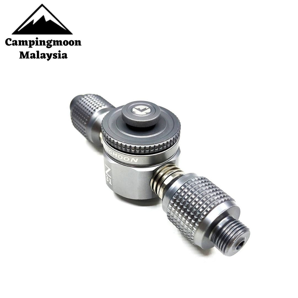 CAMPINGMOON Z31 Screw Type Gas Splitter Multi Gas Adapter T connecter