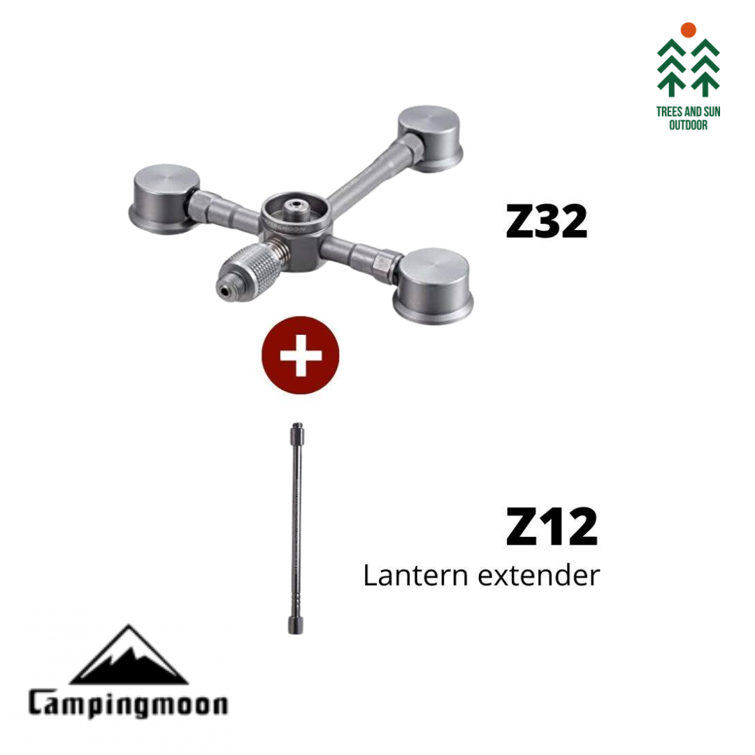 CAMPINGMOON Z32 Stove Heads Adapter Convert Interface Adapter
