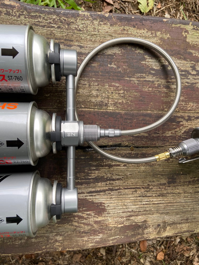 CAMPINGMOON Z30 Switch Tool Cassette Gas Canister Connector Transfer Stove Adapter
