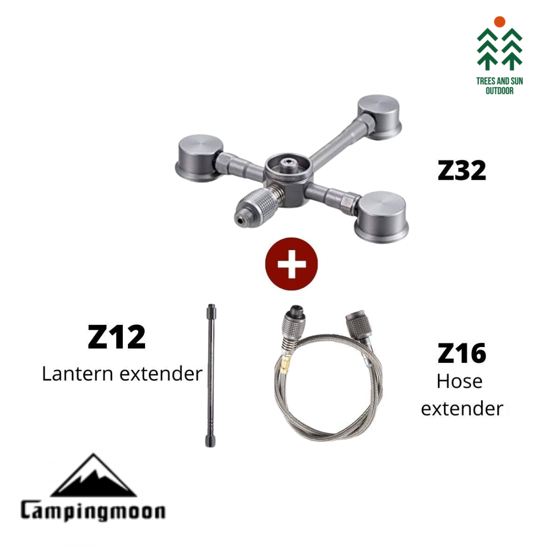 CAMPINGMOON Z32 Stove Heads Adapter Convert Interface Adapter