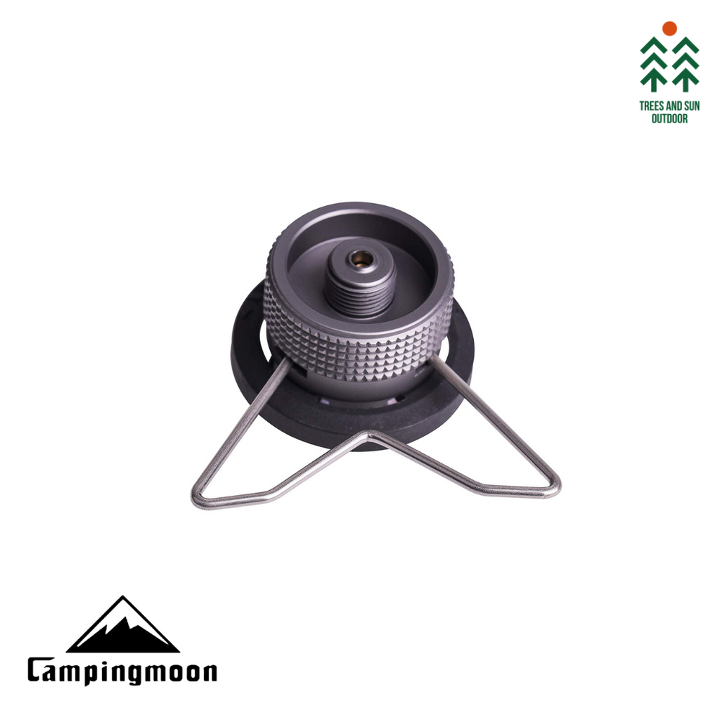 CAMPINGMOON Z10 Stove Converter Adapter Screw Gas Can Conversion Adapter