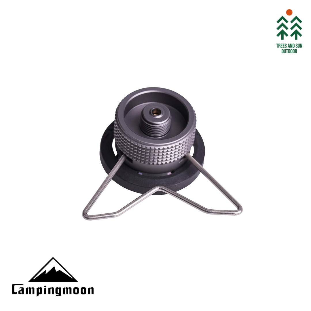 CAMPINGMOON Z10 Stove Converter Adapter Screw Gas Can Conversion Adapter