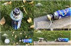 CAMPINGMOON Z10 Stove Converter Adapter Screw Gas Can Conversion Adapter