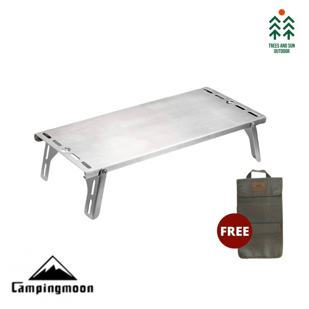 CAMPINGMOON SK-8S Solo Ground Mini Pop up Table