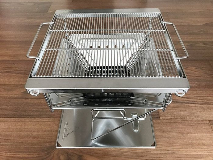 CAMPINGMOON MT-045 L-PRO Extra Large BBQ Portable Stove  Bonfire Stand