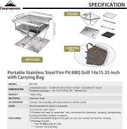 CAMPINGMOON MT-035 M-Pro BBQ Portable Stove