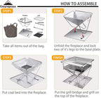 CAMPINGMOON MT-035 M-Pro BBQ Portable Stove