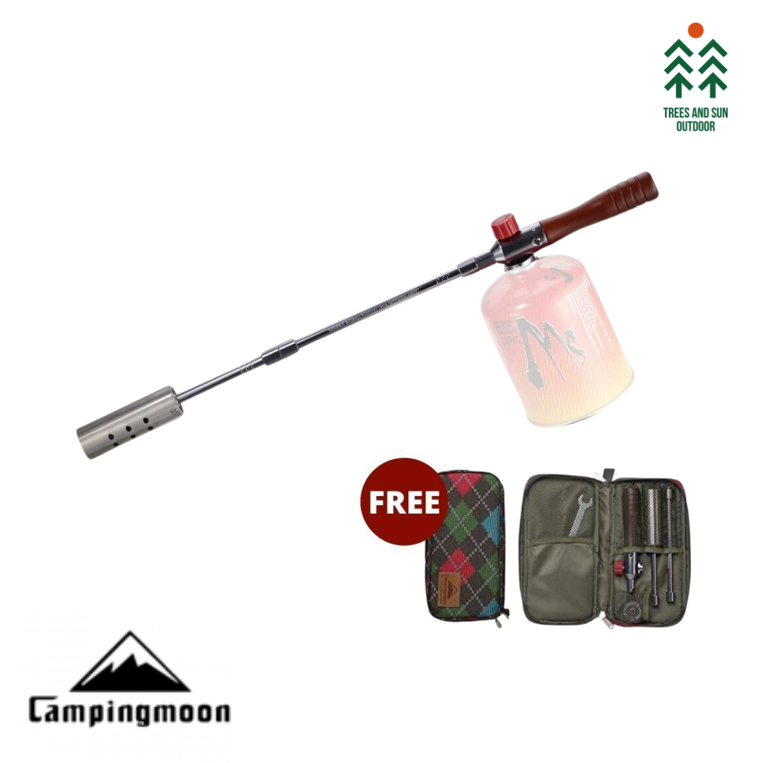 CAMPINGMOON MT-3955 Long Torch Burner Set