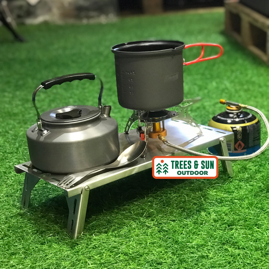 CAMPINGMOON SK-8S Solo Ground Mini Pop up Table