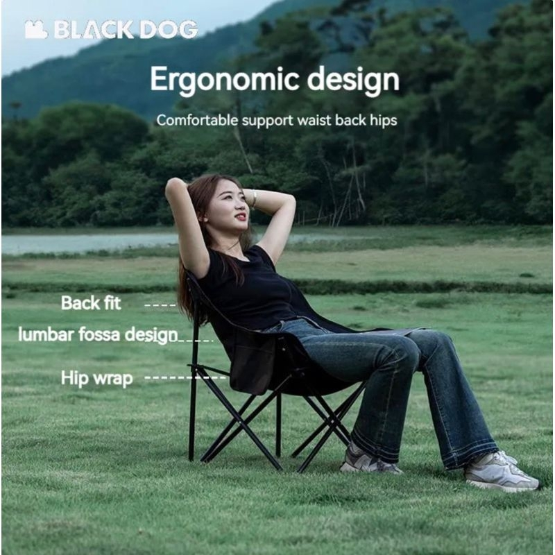 BLACKDOG Floating Moon Folding Chair