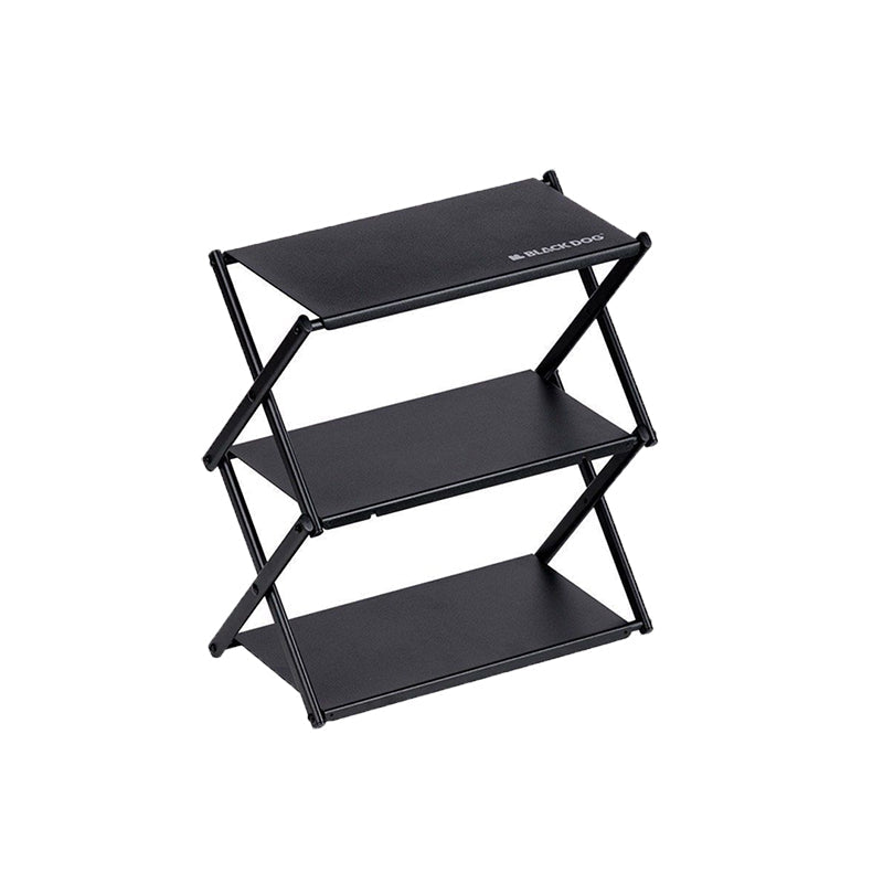 BLACKDOG 3 Tiers Desktop Folding Storage Rack