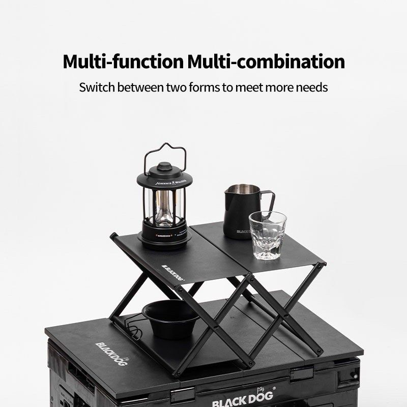 BLACKDOG 3 Tiers Desktop Folding Storage Rack