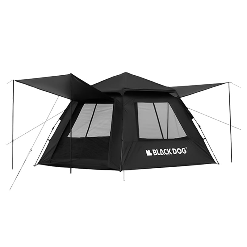 BLACKDOG 2 Door 2 Window - Automatic Tent 3–4 Person