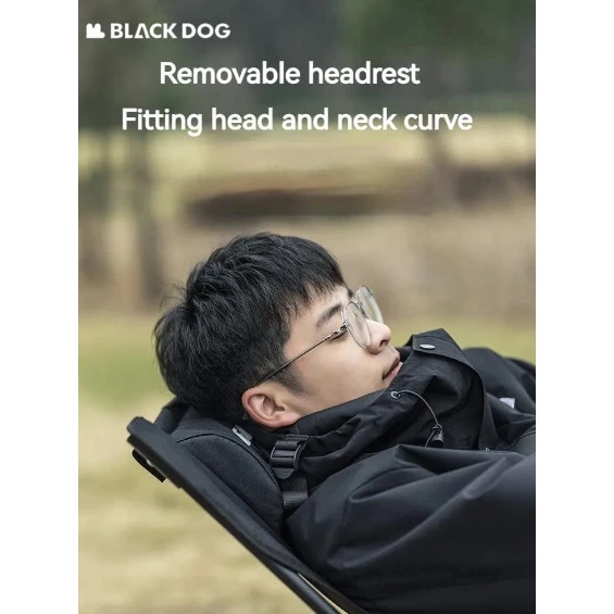BLACKDOG Foldable Deck Chair