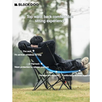 BLACKDOG Foldable Deck Chair