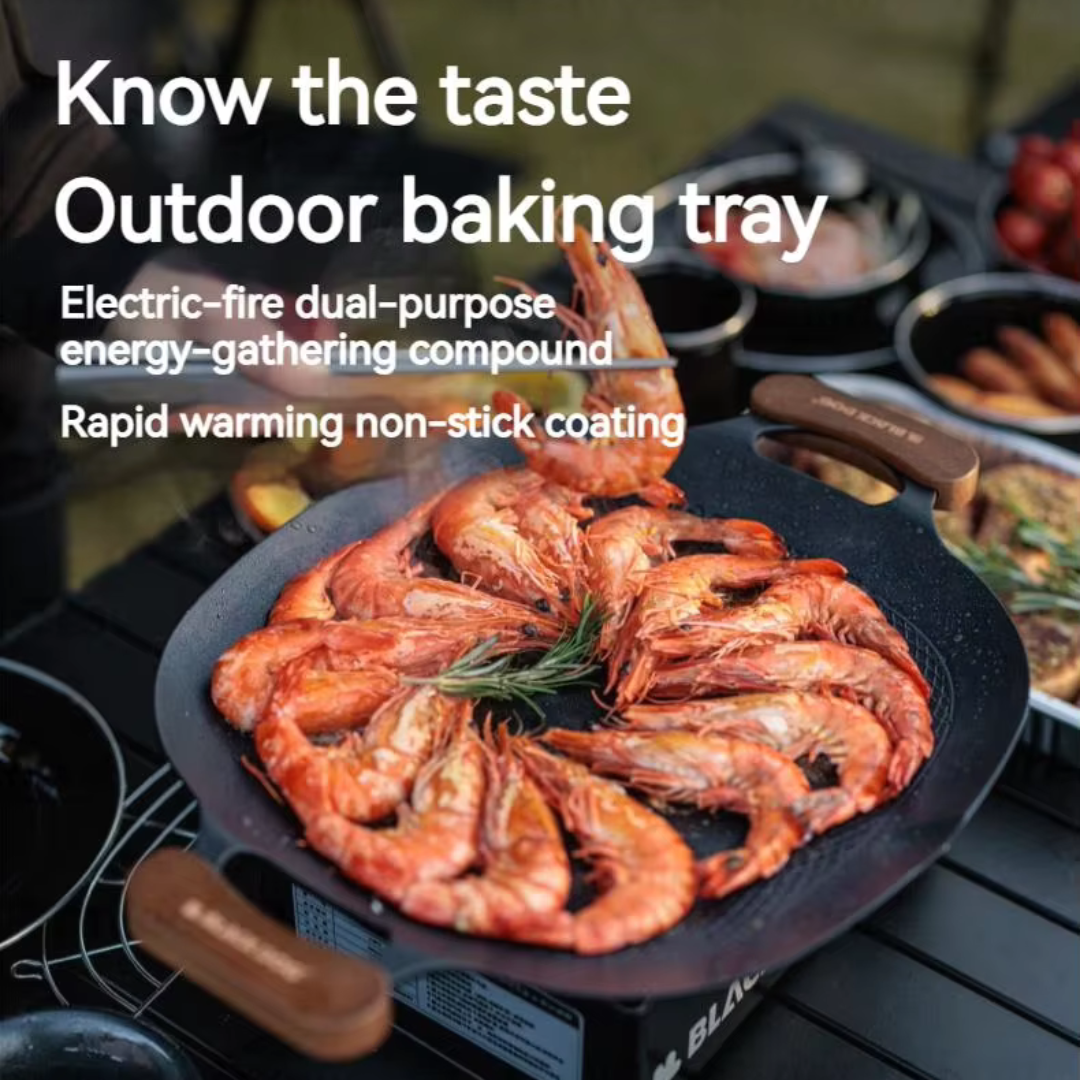 BLACKDOG Grill Pan Non-Stick Frying Pan