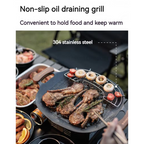 BLACKDOG Grill Pan Non-Stick Frying Pan