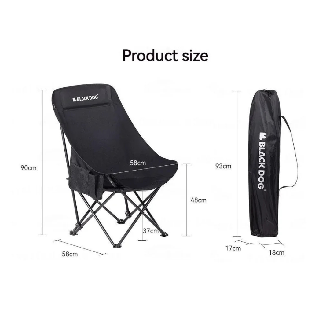 BLACKDOG Folding Chair Lightweight