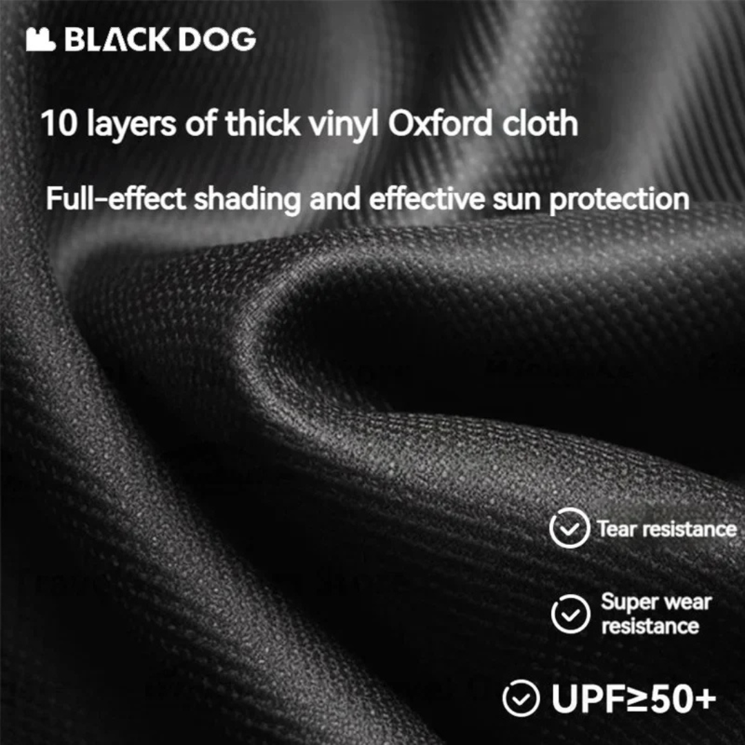 BLACKDOG Hexagonal Arc Edge Tarp 570X480CM