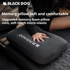 BLACKDOG Cloud-Memory Foam Pillow Self Inflating Pillow