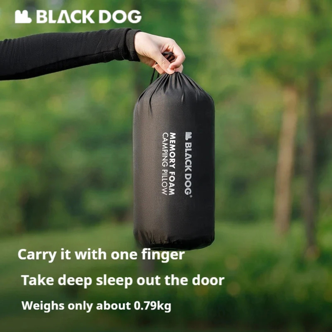 BLACKDOG Cloud-Memory Foam Pillow Self Inflating Pillow