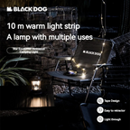 BLACKDOG Atmosphere String Light 10m