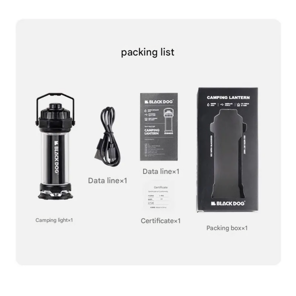 BLACKDOG Starfire Ambient Light Rechargeable