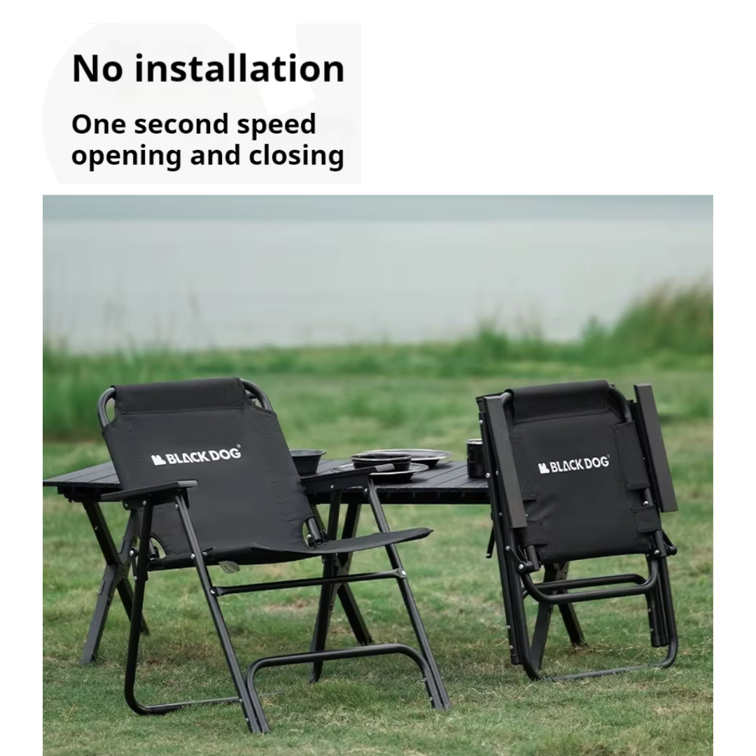 BLACKDOG Kermit 1P Coffee Casual Folding Chair
