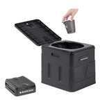 BLACKDOG Multipurpose Storage Box Portable Toilet