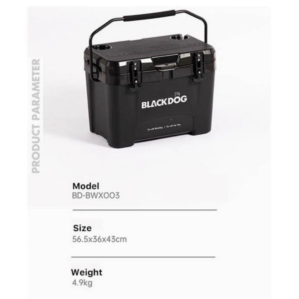 BLACKDOG Cooler Box 26L Camping Outdoor
